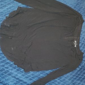 A black long sleeve.